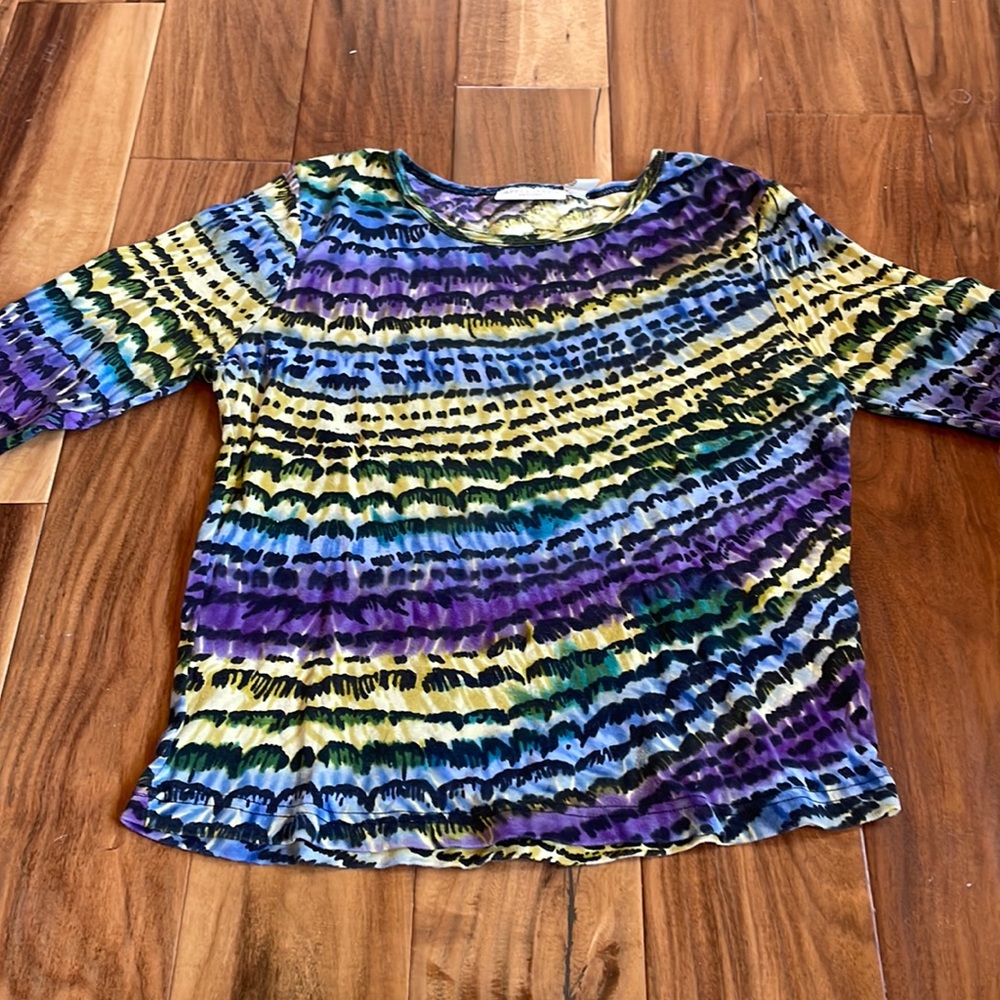 APPLESEED’s PETITES STRIPED TOP